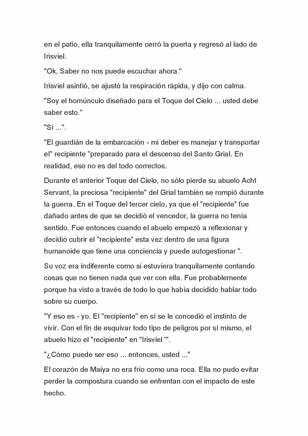 Fate Zero Novela capítulo 59 página 16