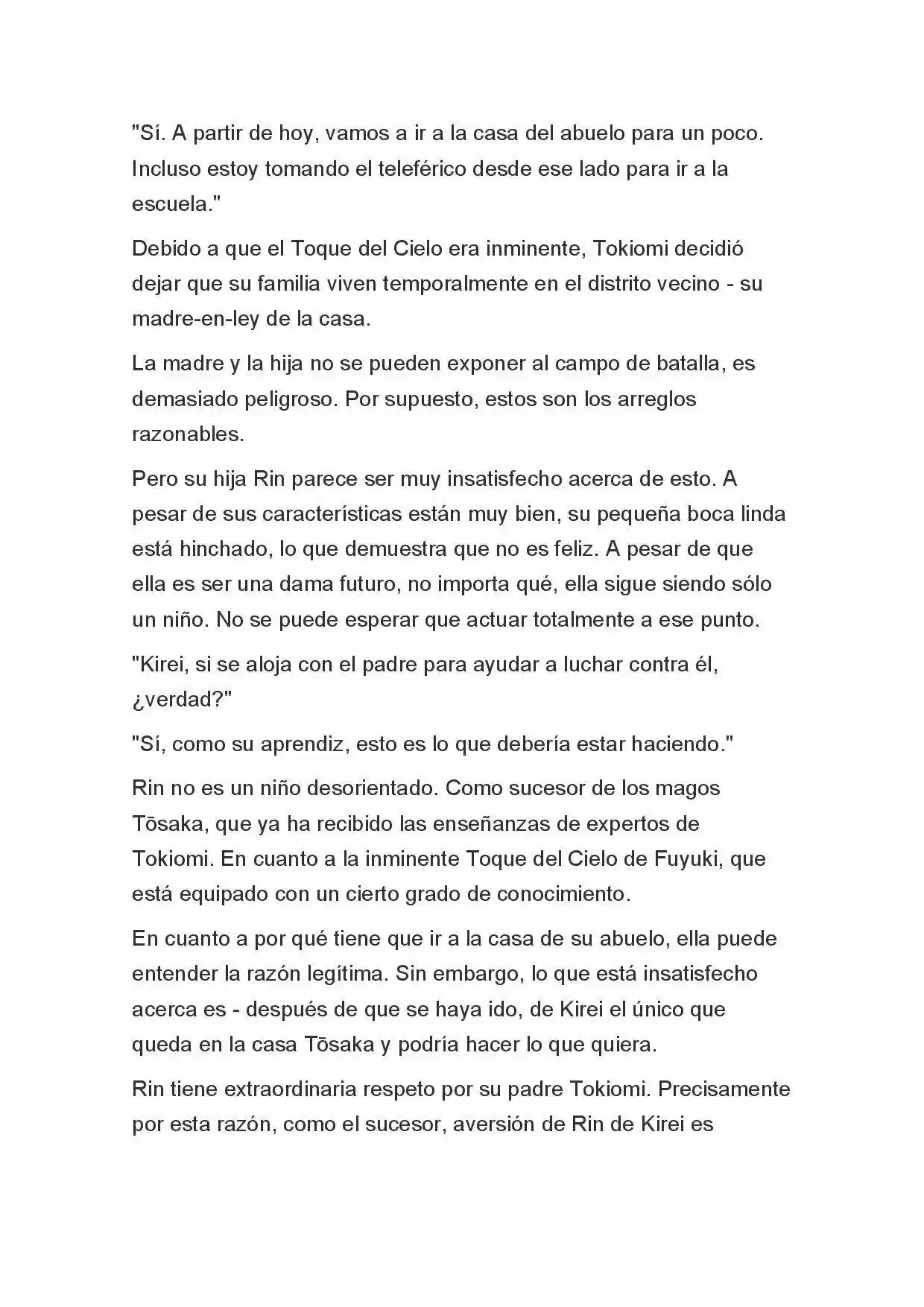 Fate Zero Novela capítulo 6 página 12