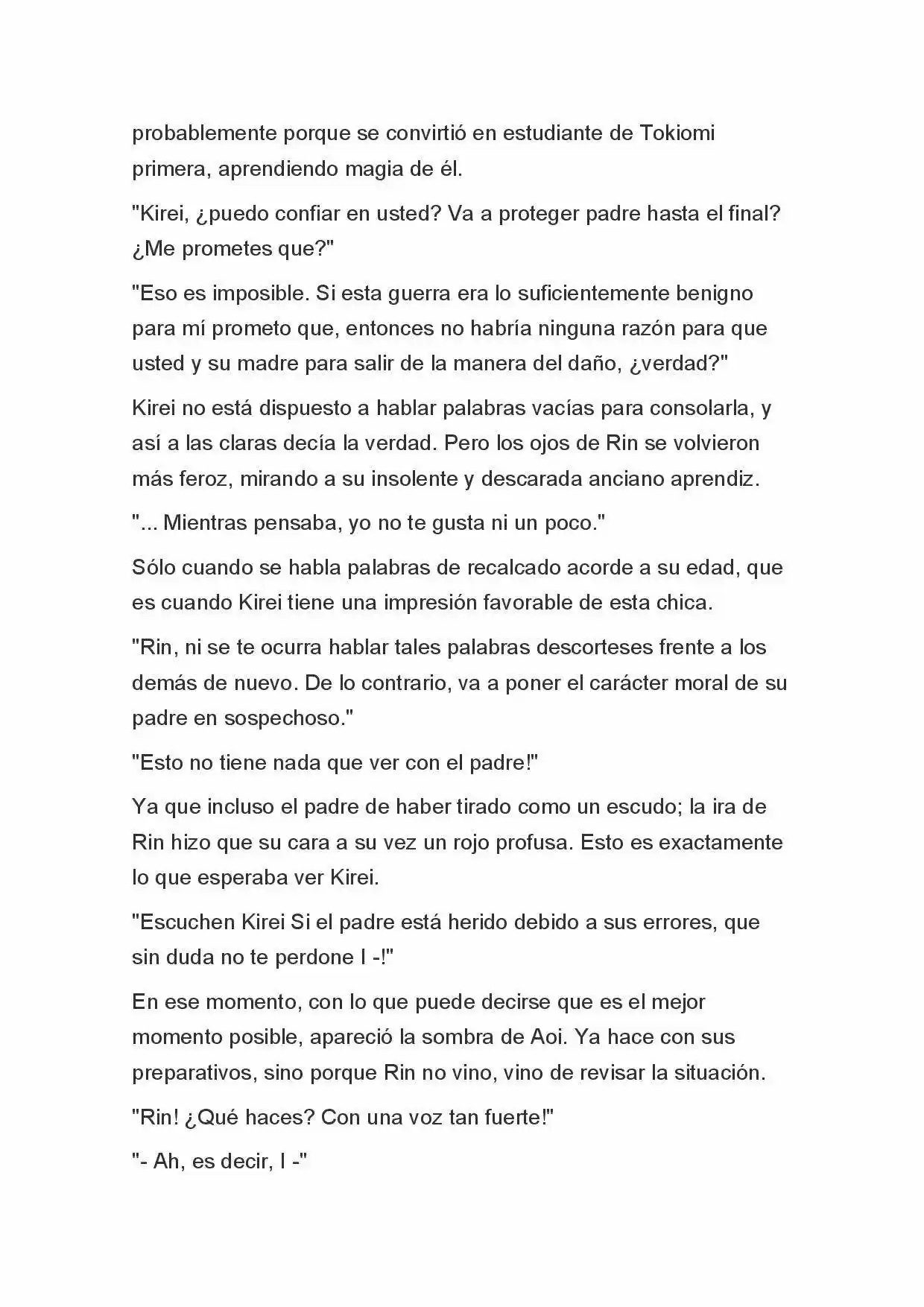 Fate Zero Novela capítulo 6 página 13
