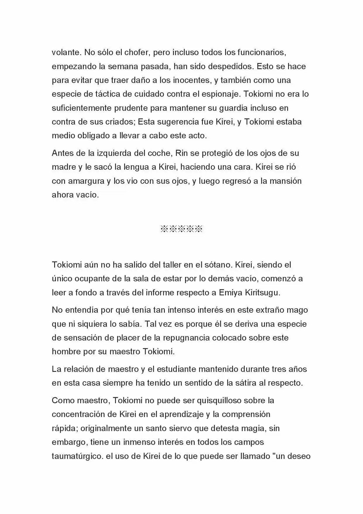 Fate Zero Novela capítulo 6 página 15