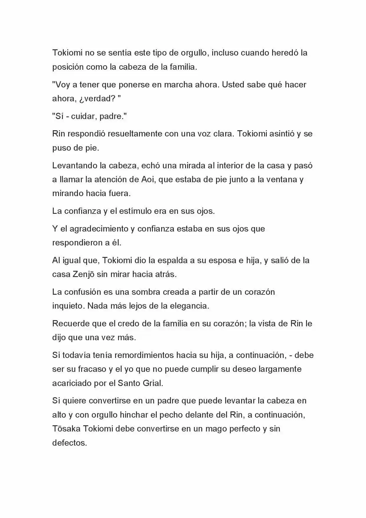 Fate Zero Novela capítulo 60 página 8