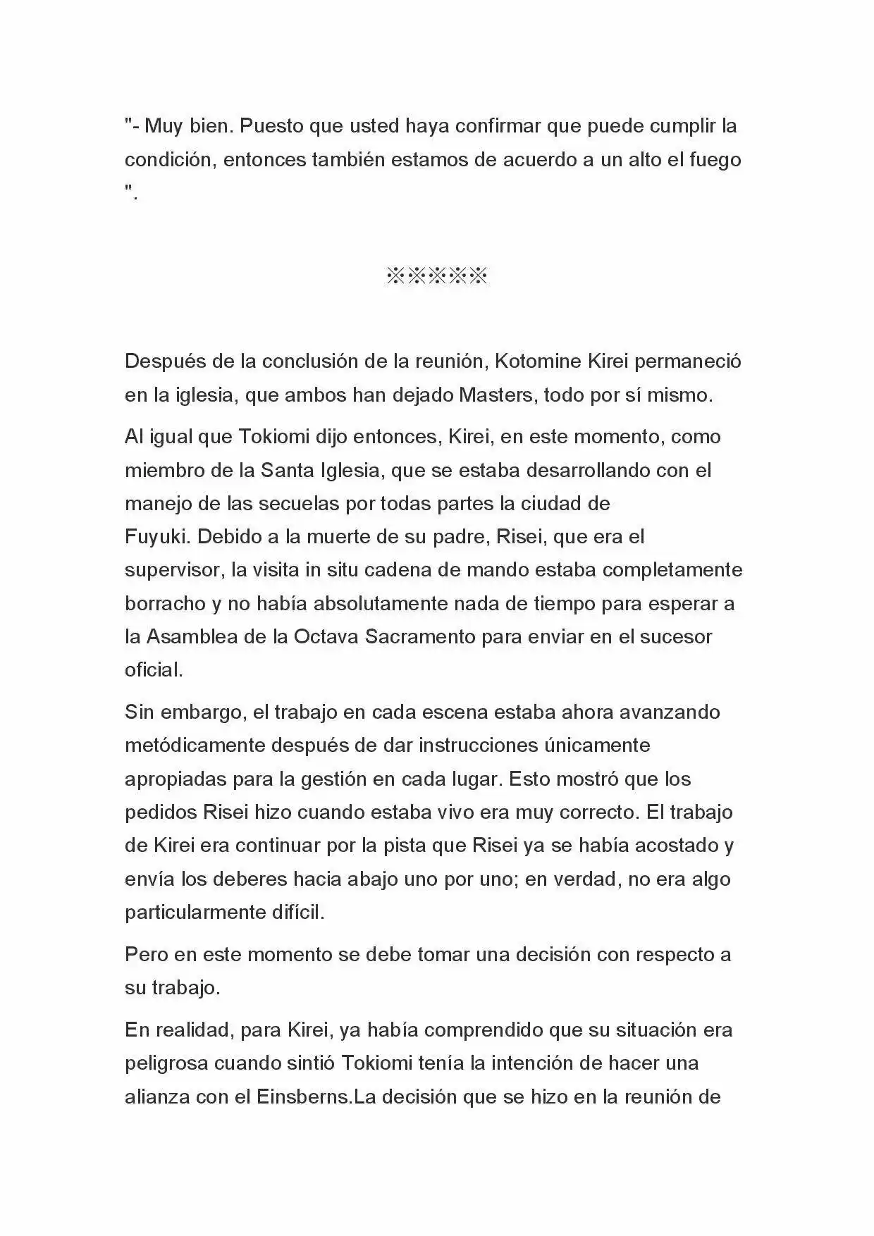 Fate Zero Novela capítulo 61 página 9