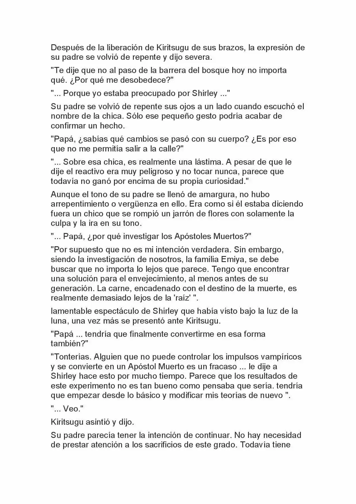 Fate Zero Novela capítulo 63 página 12