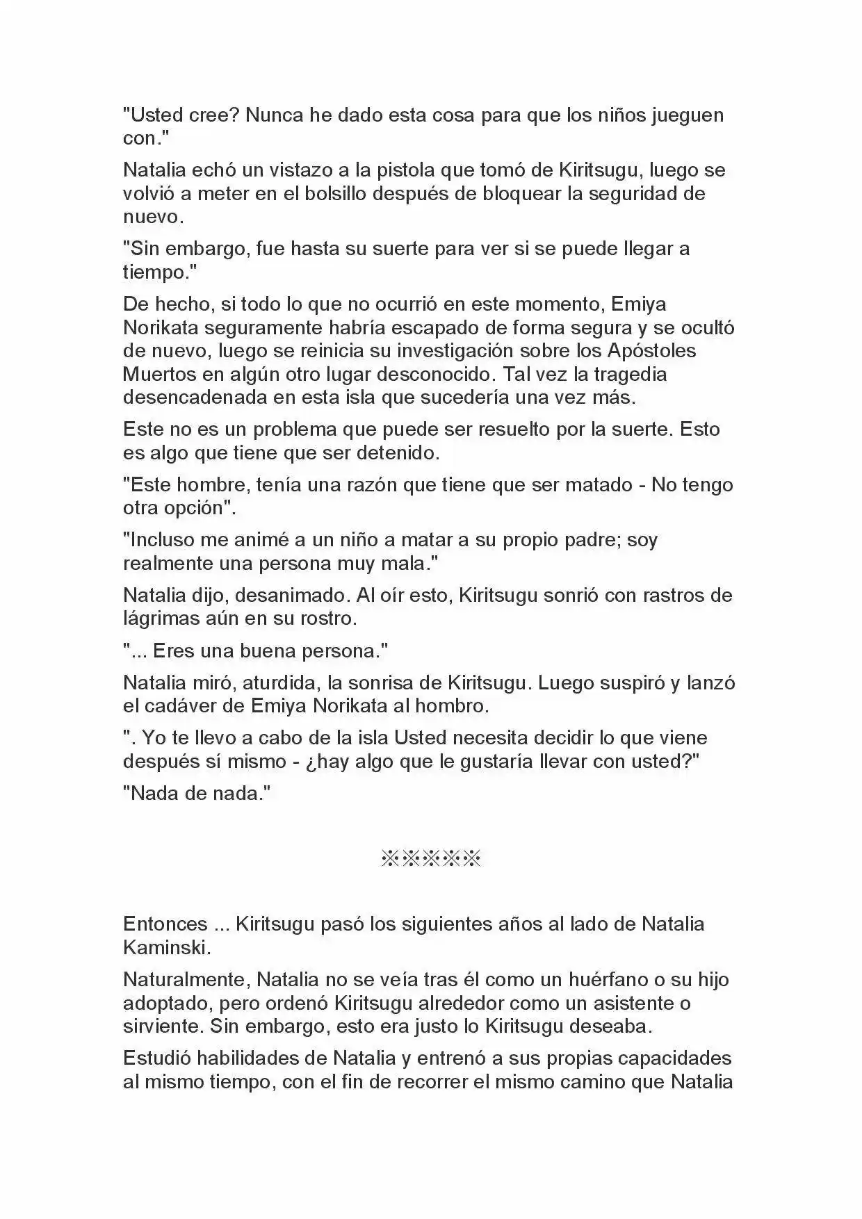 Fate Zero Novela capítulo 63 página 15