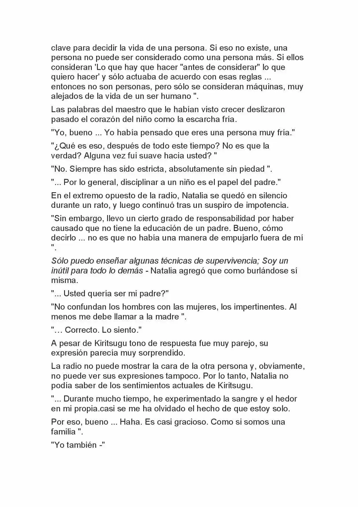 Fate Zero Novela capítulo 63 página 21