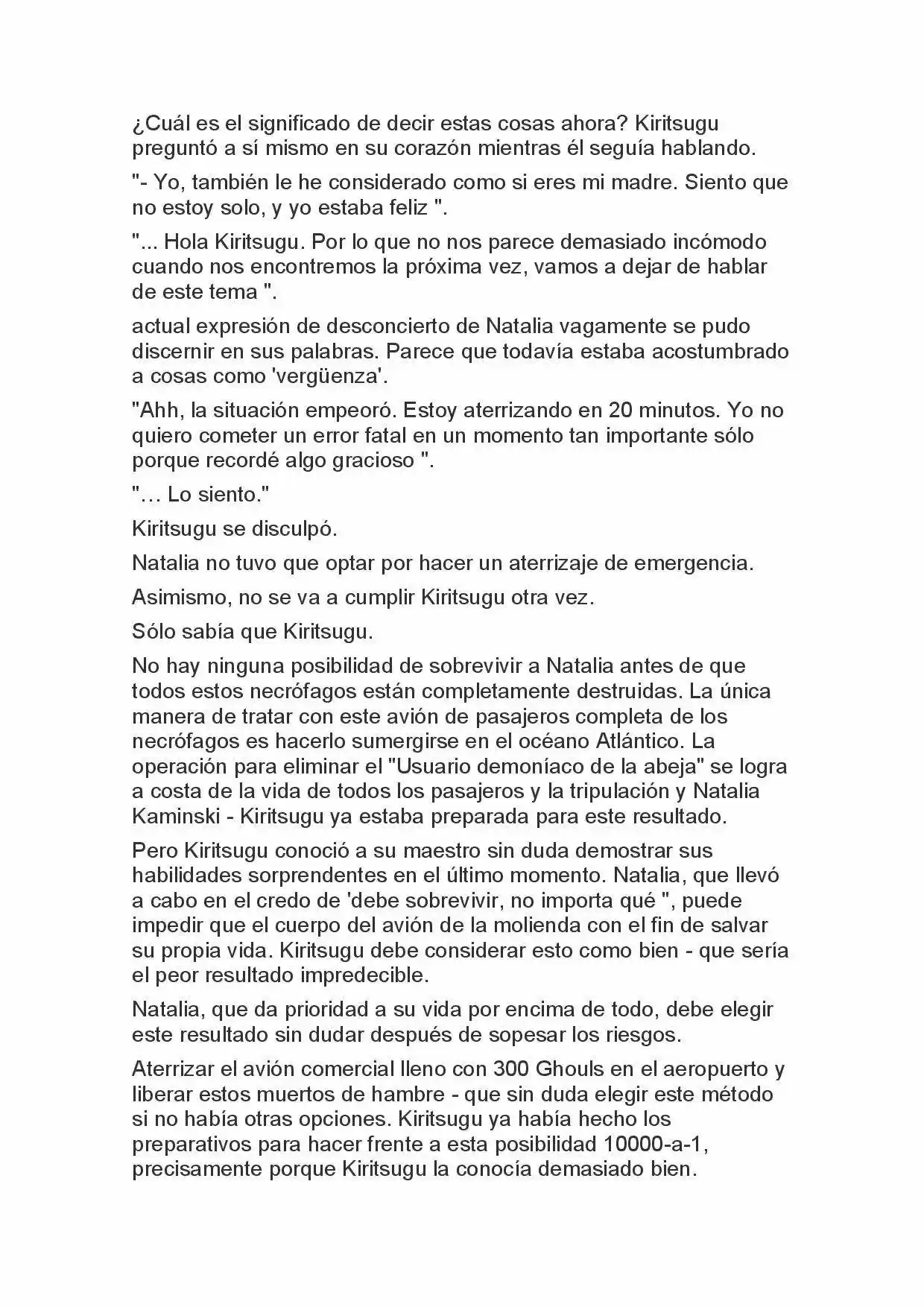 Fate Zero Novela capítulo 63 página 22
