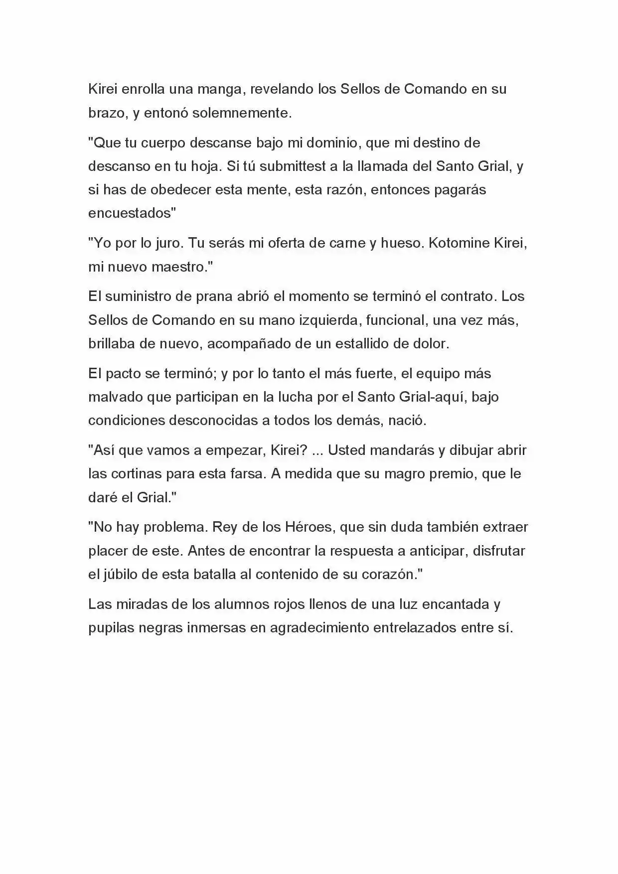 Fate Zero Novela capítulo 64 página 9