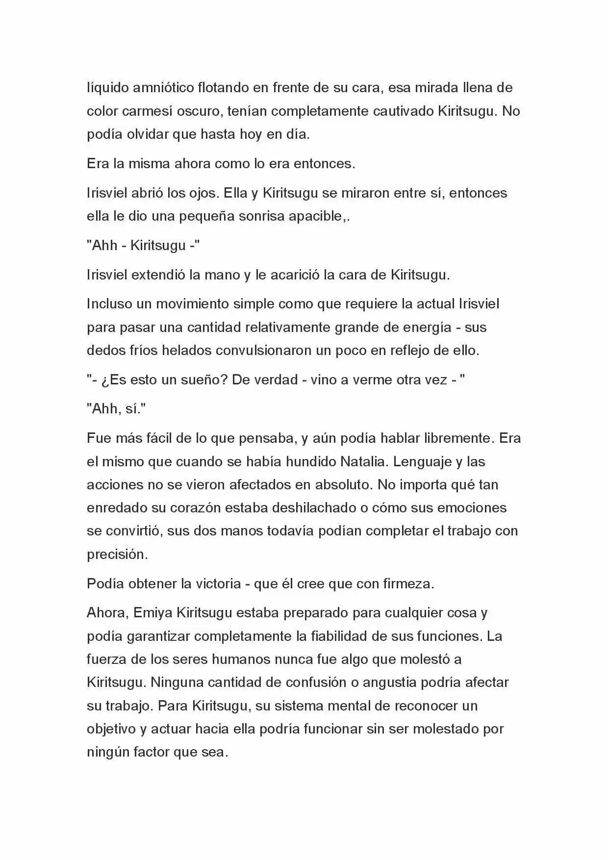Fate Zero Novela capítulo 65 página 4