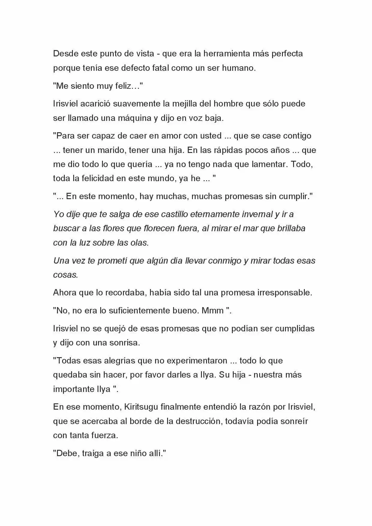 Fate Zero Novela capítulo 65 página 5