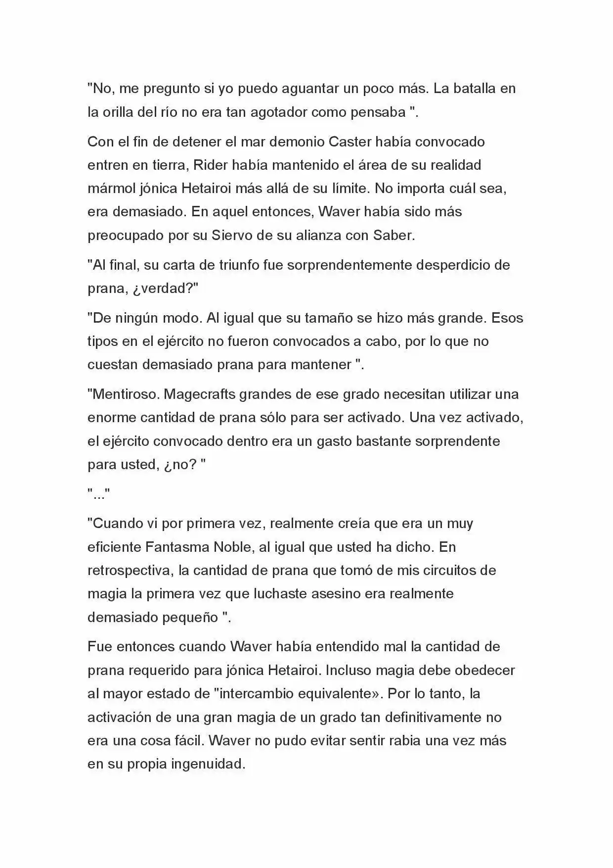 Fate Zero Novela capítulo 66 página 7
