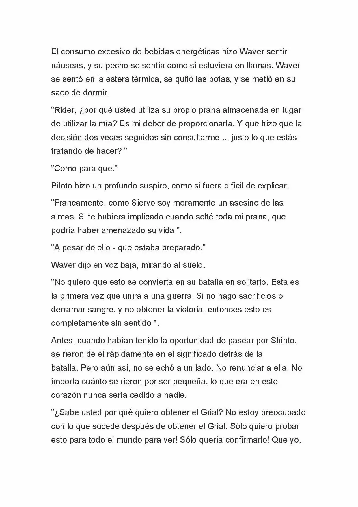 Fate Zero Novela capítulo 66 página 8