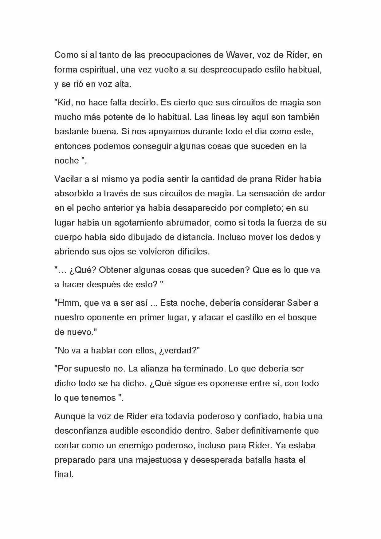 Fate Zero Novela capítulo 66 página 11