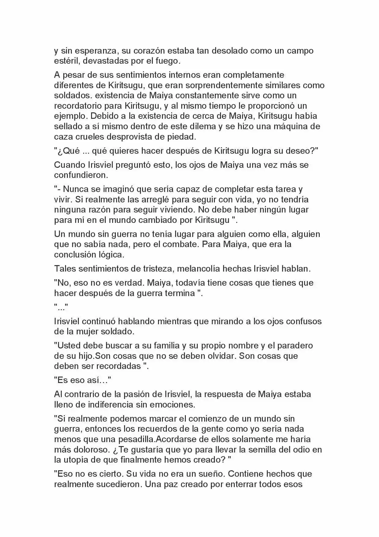Fate Zero Novela capítulo 67 página 7