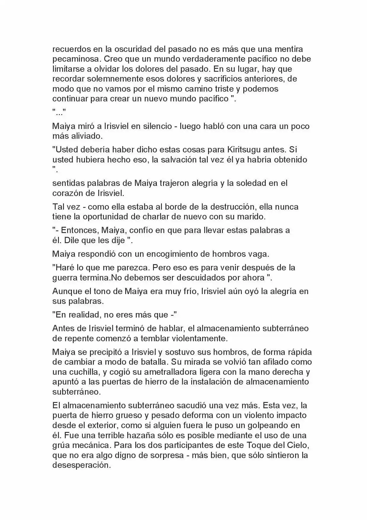 Fate Zero Novela capítulo 67 página 8