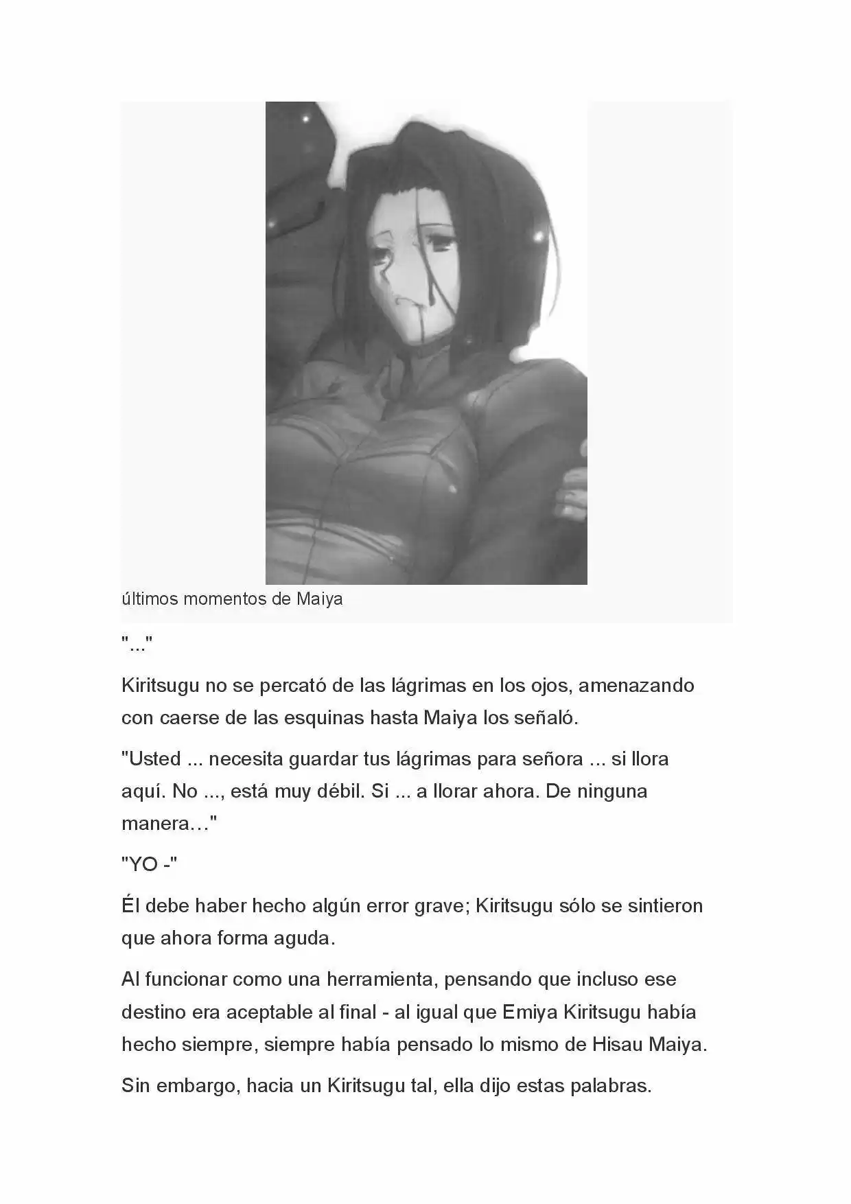 Fate Zero Novela capítulo 69 página 4