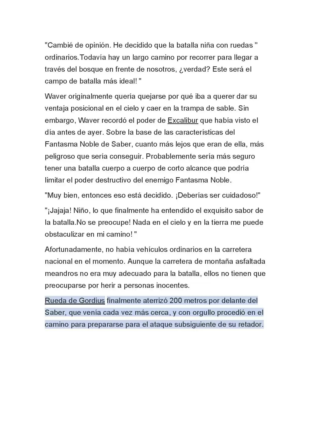 Fate Zero Novela capítulo 69 página 14