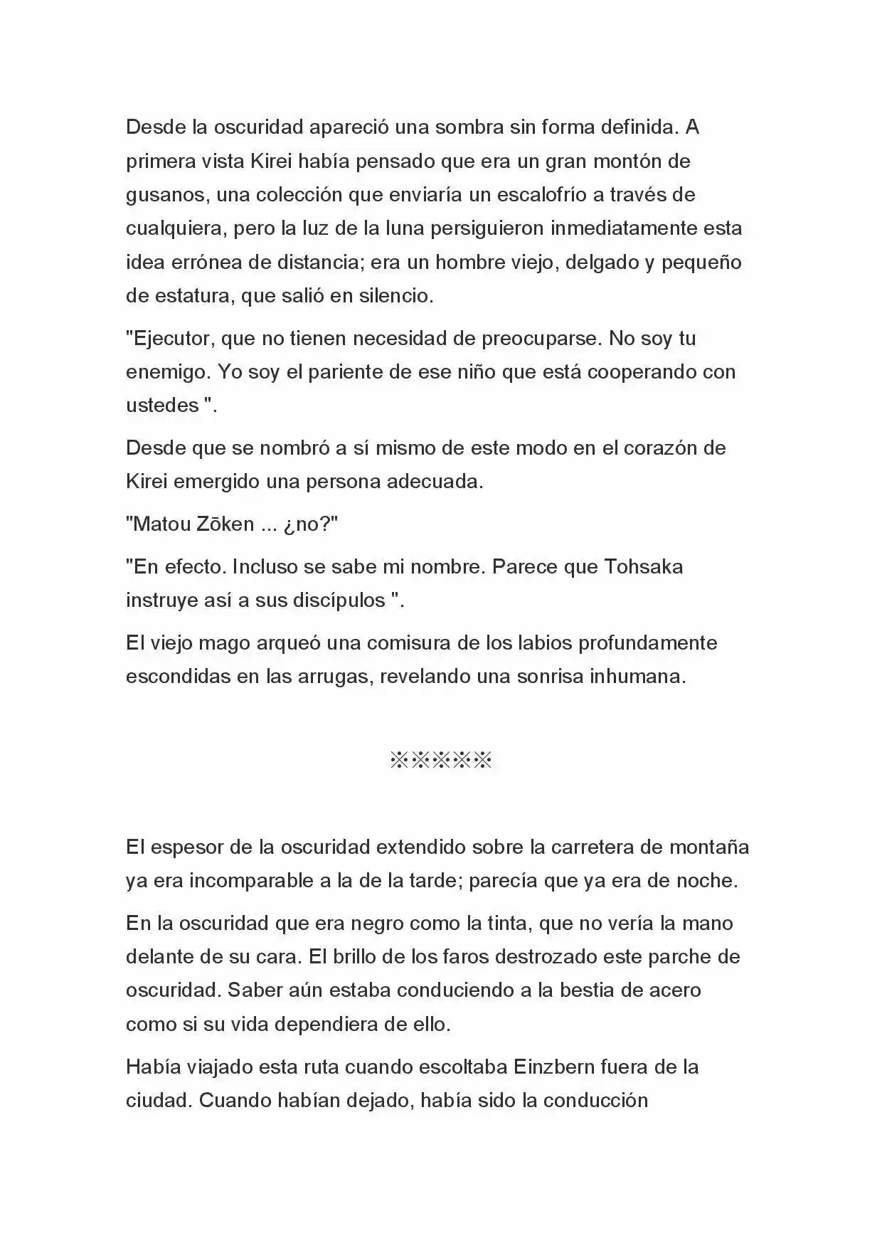 Fate Zero Novela capítulo 70 página 8