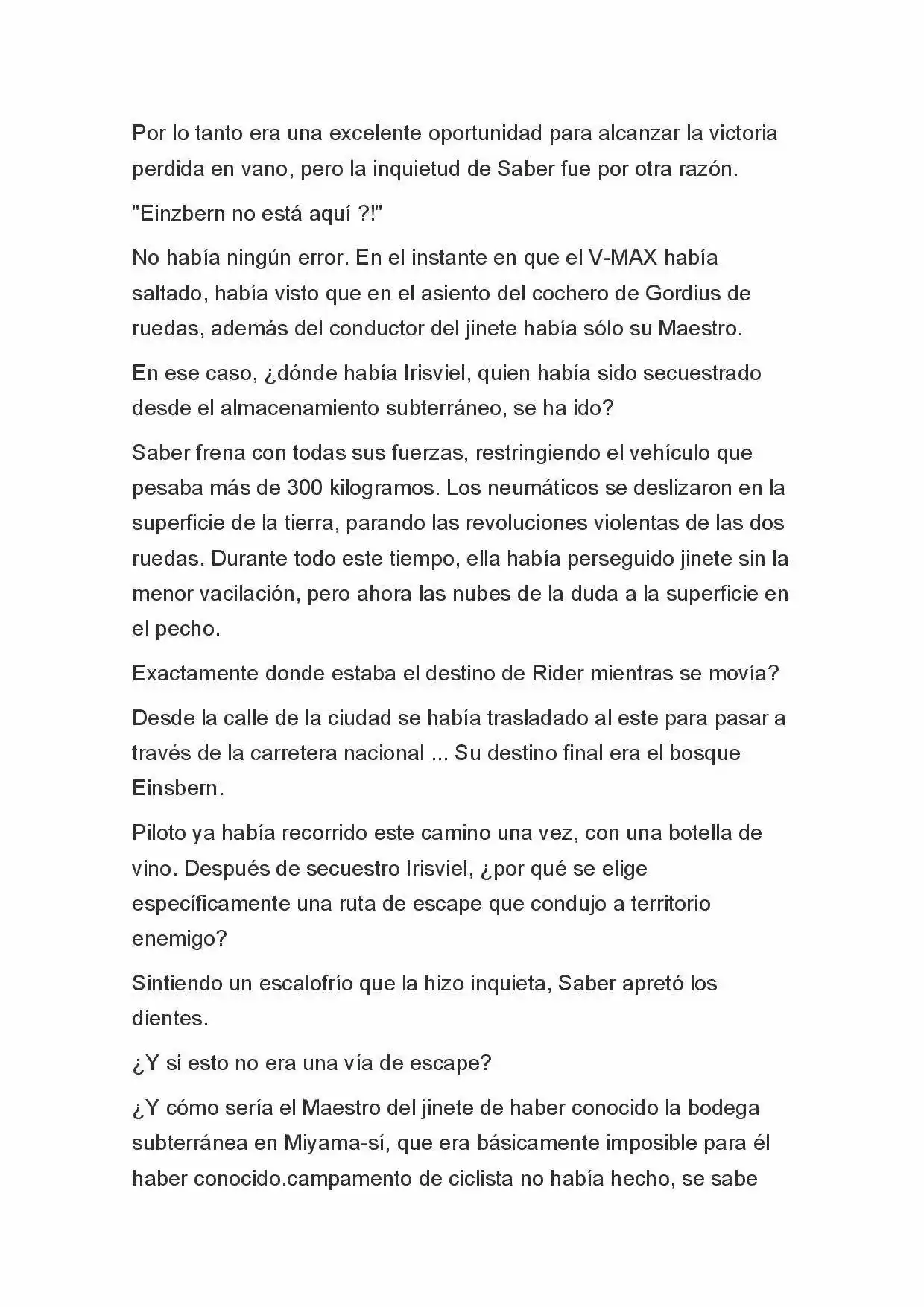Fate Zero Novela capítulo 70 página 20