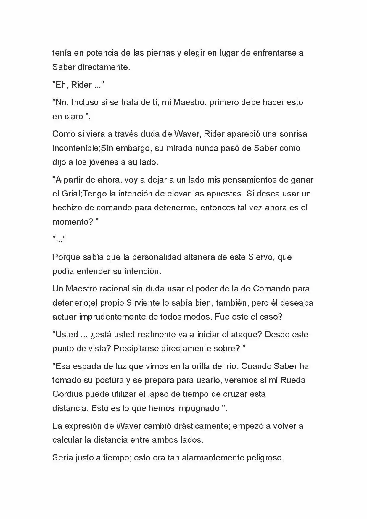 Fate Zero Novela capítulo 70 página 24