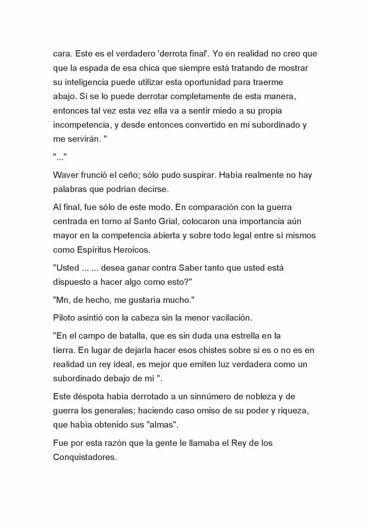 Fate Zero Novela capítulo 70 página 26