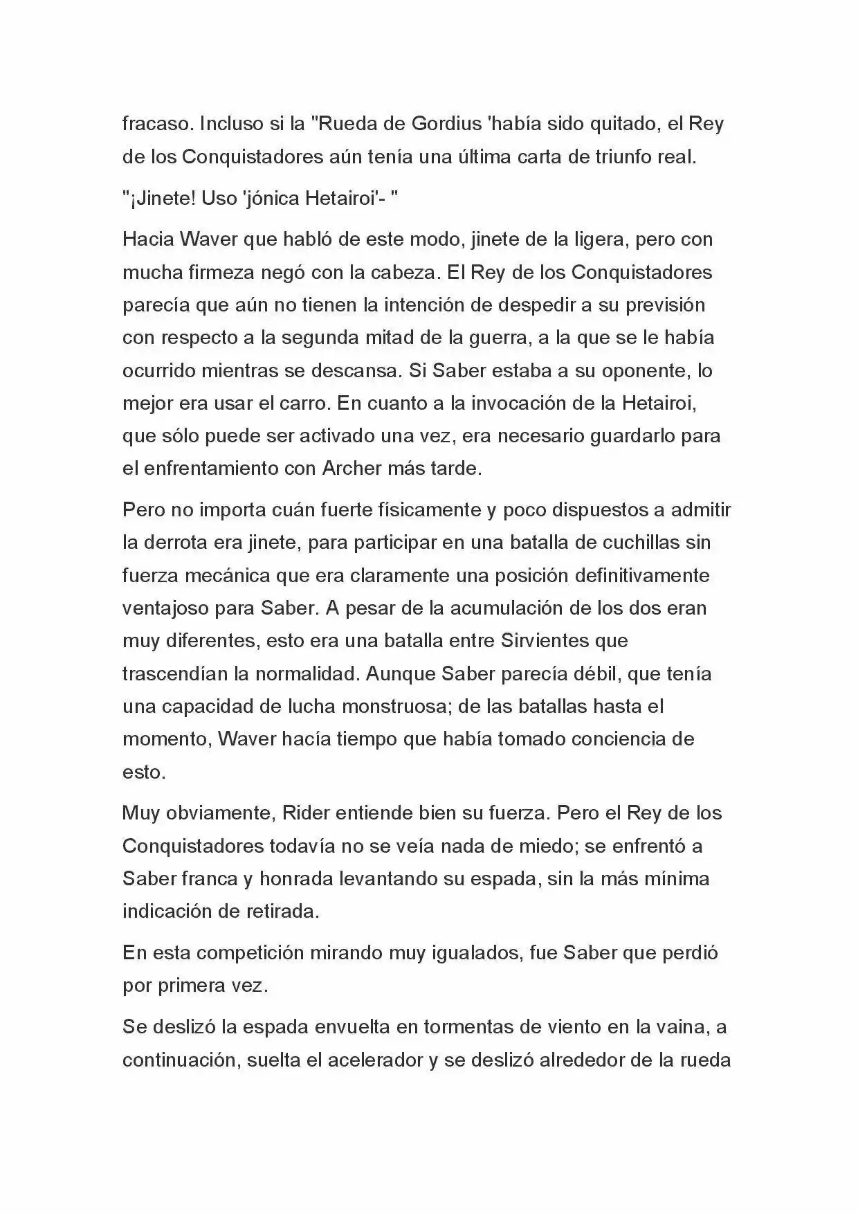 Fate Zero Novela capítulo 70 página 31