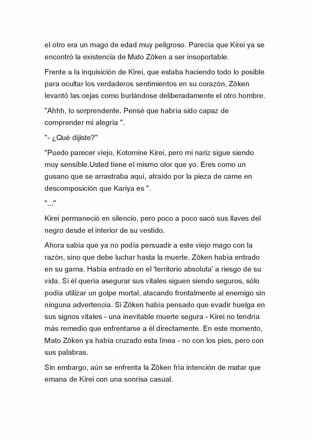 Fate Zero Novela capítulo 71 página 5