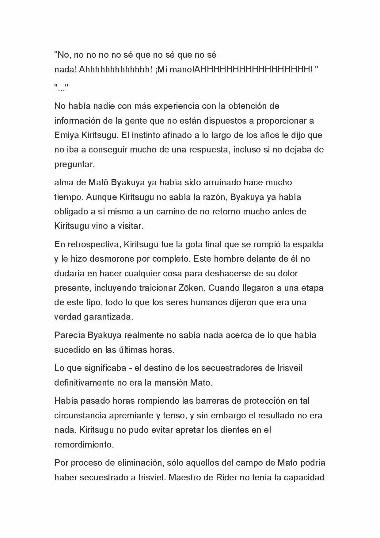 Fate Zero Novela capítulo 71 página 12
