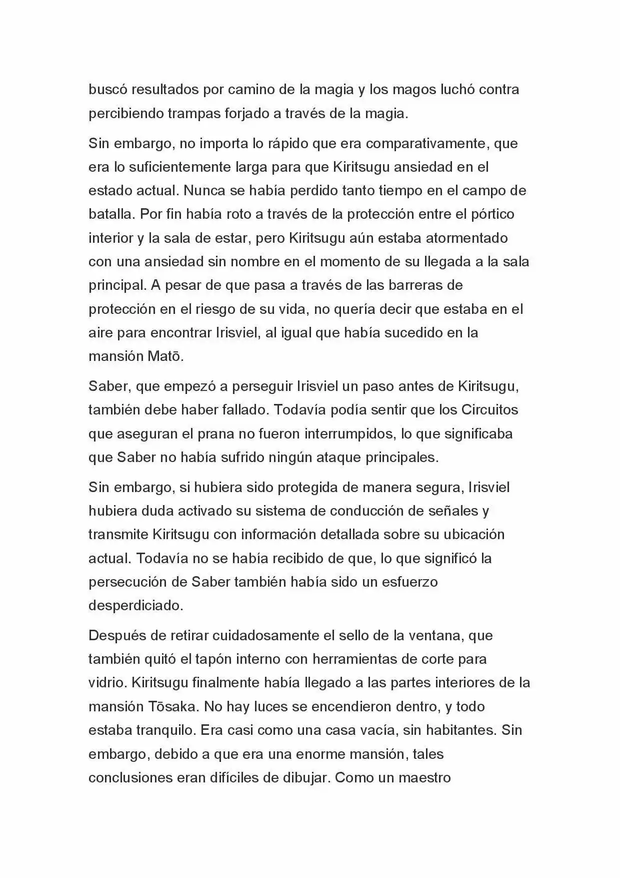 Fate Zero Novela capítulo 71 página 14