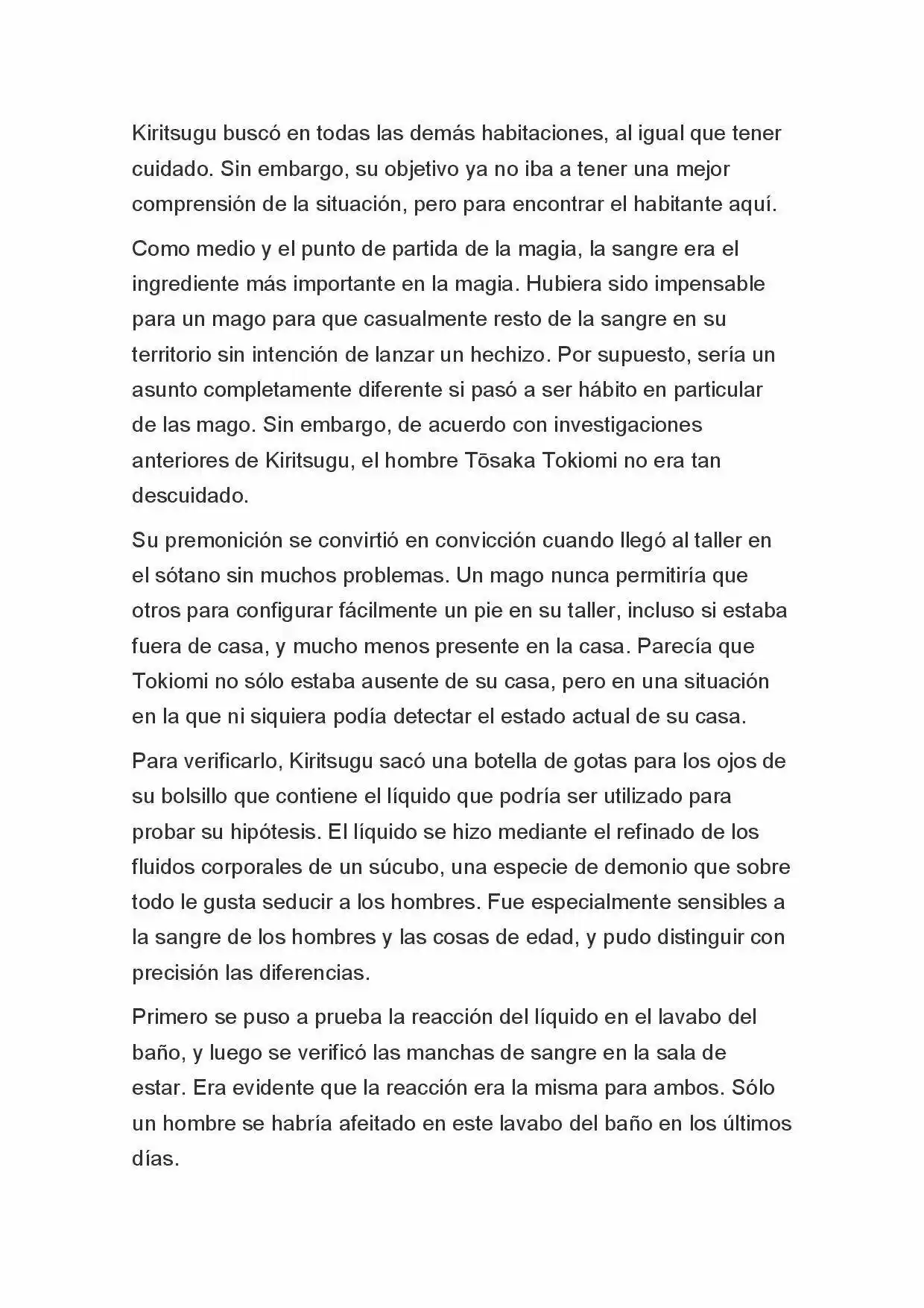 Fate Zero Novela capítulo 71 página 16