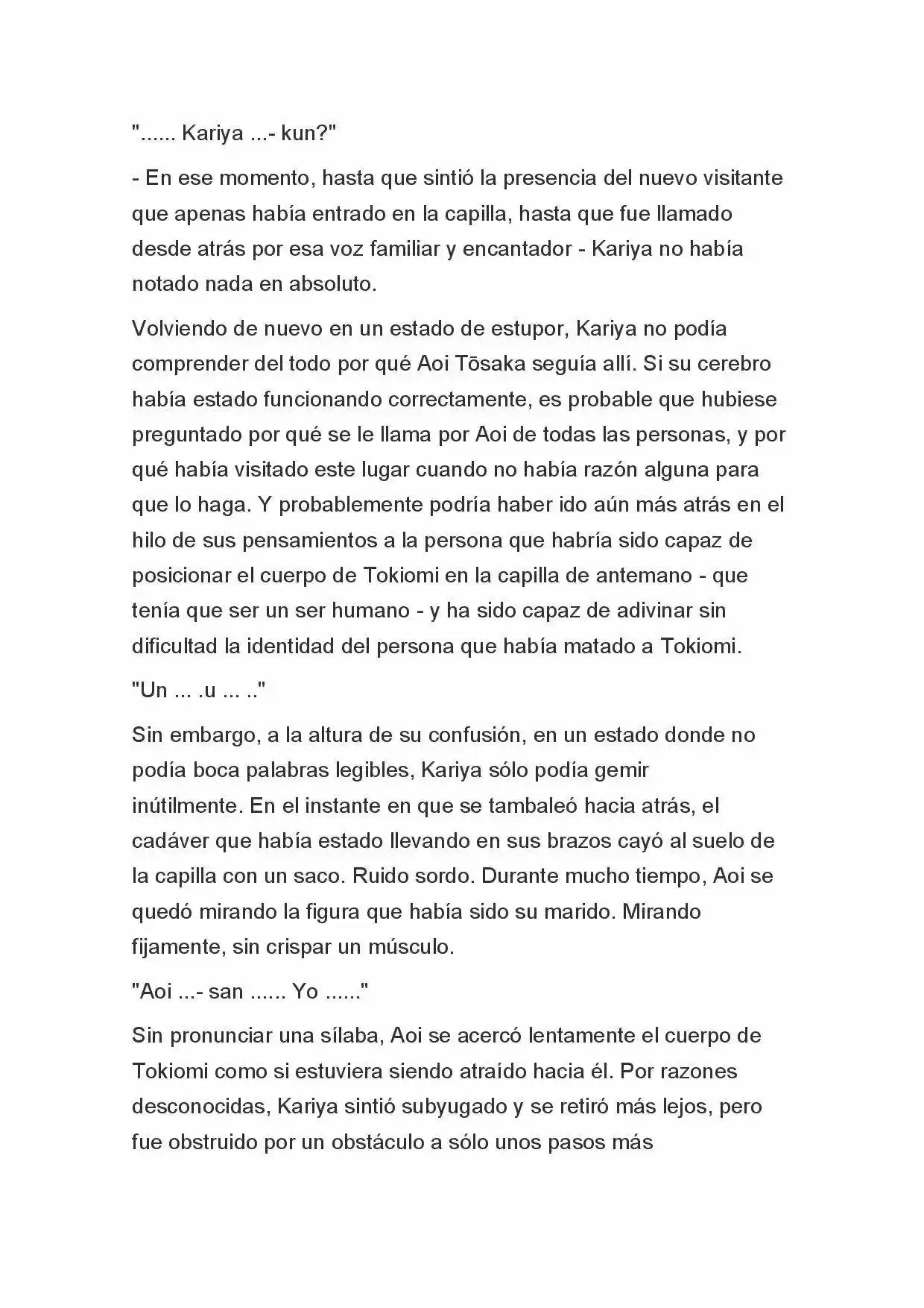 Fate Zero Novela capítulo 72 página 6