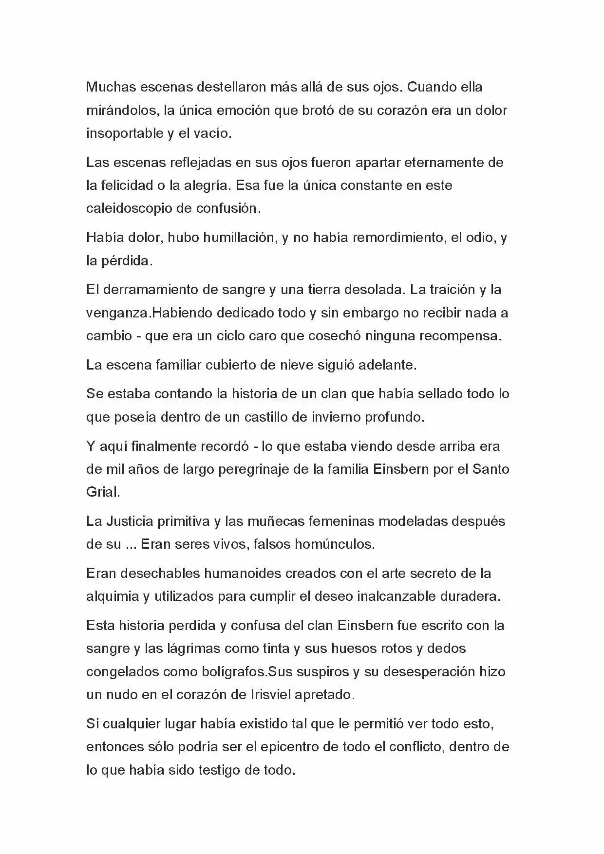 Fate Zero Novela capítulo 77 página 6