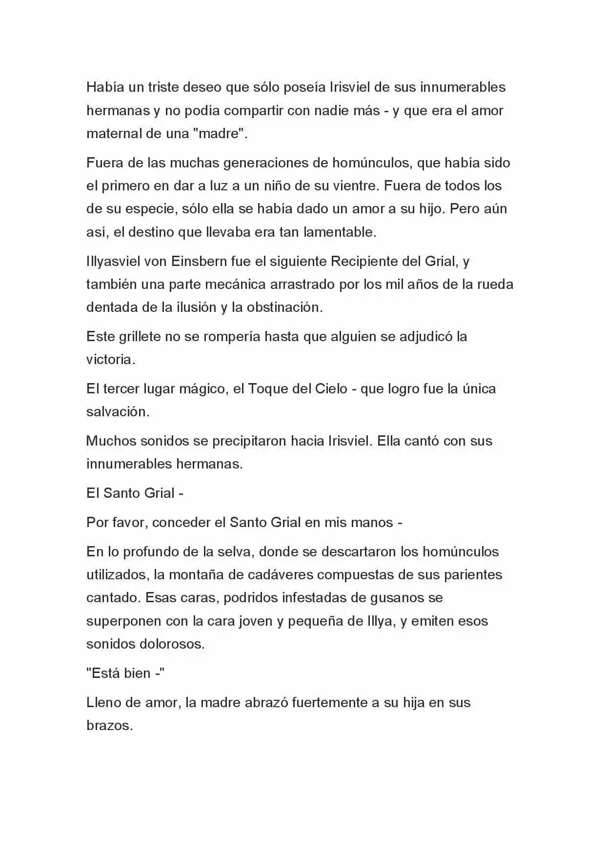 Fate Zero Novela capítulo 77 página 8