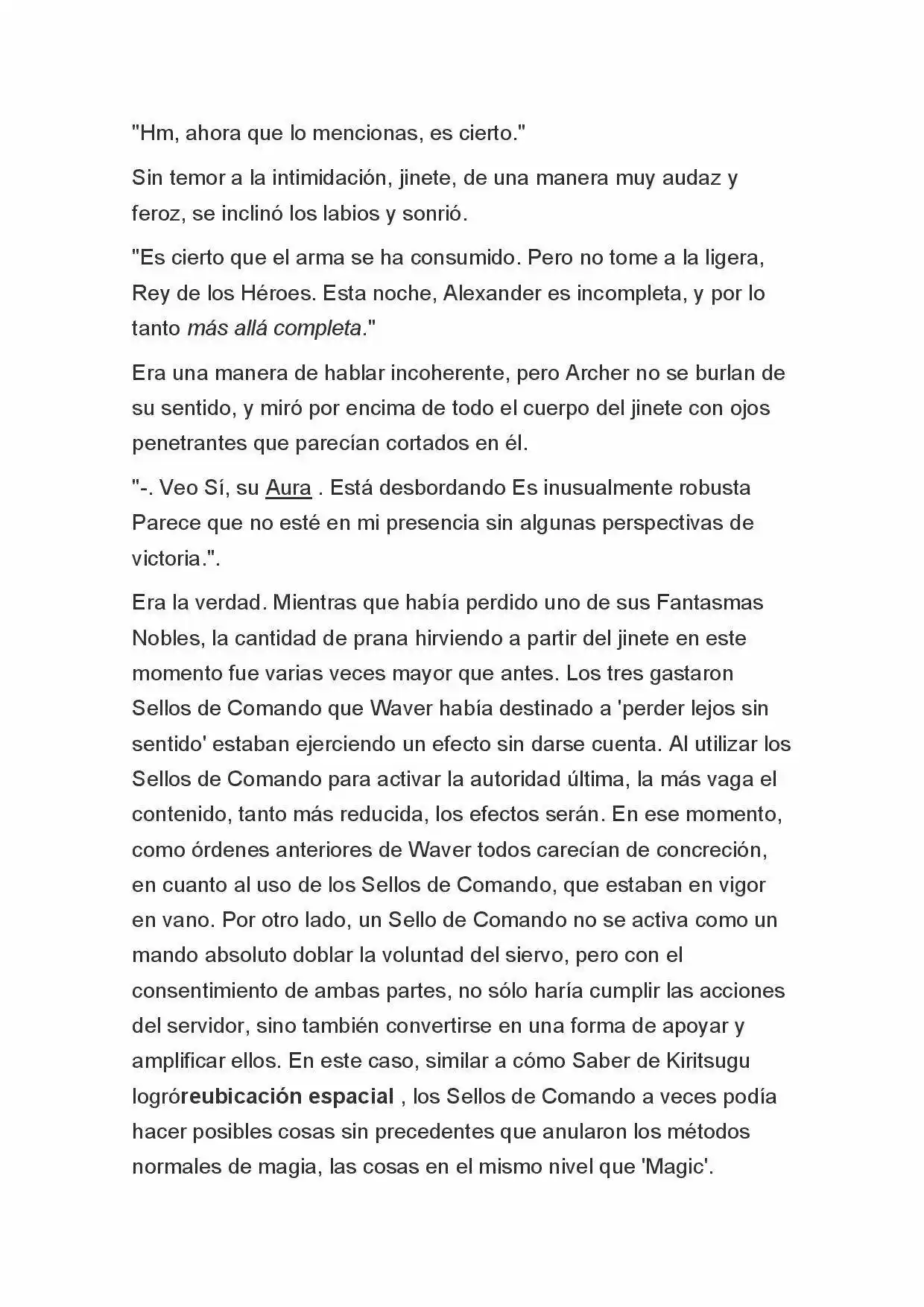 Fate Zero Novela capítulo 78 página 5