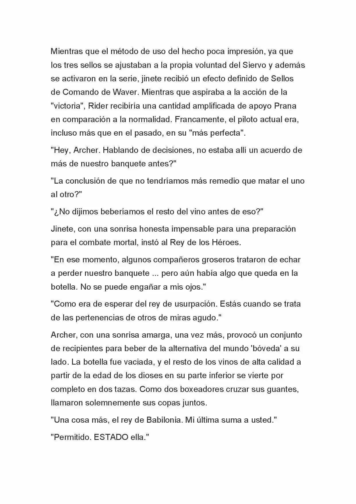 Fate Zero Novela capítulo 78 página 6