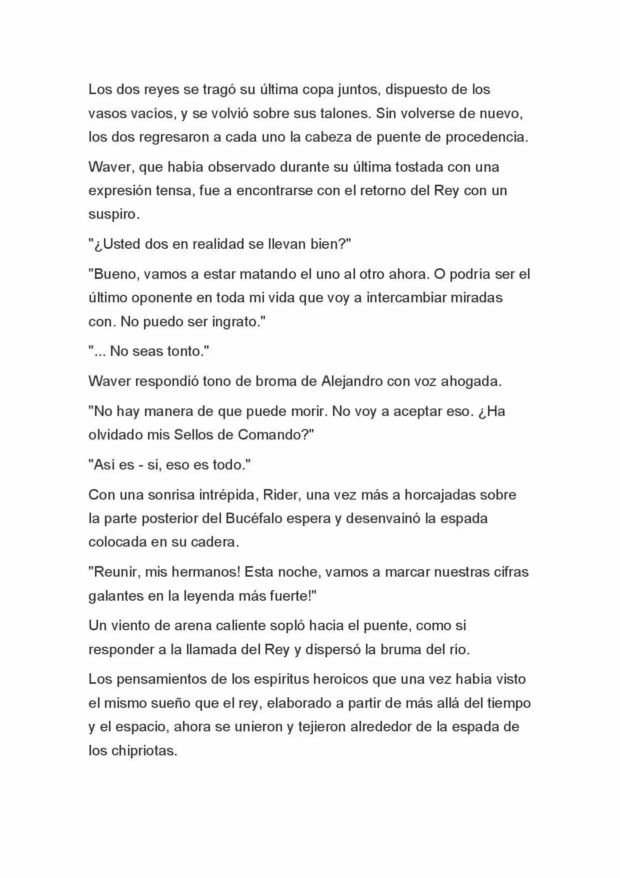 Fate Zero Novela capítulo 78 página 8