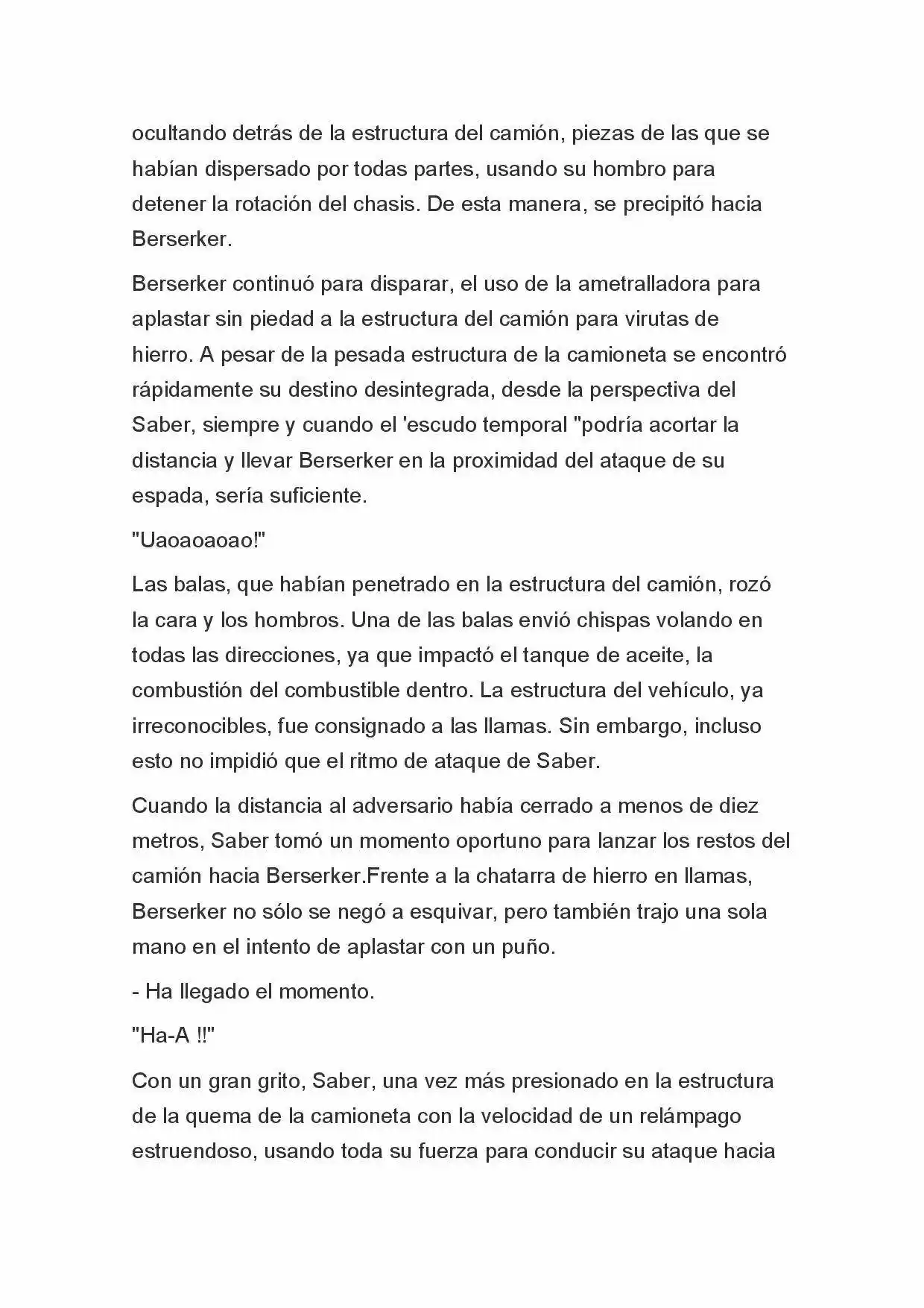 Fate Zero Novela capítulo 79 página 5
