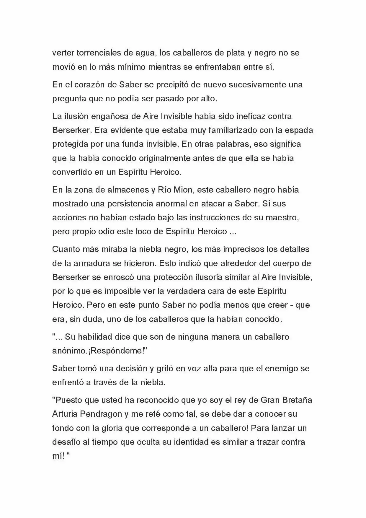 Fate Zero Novela capítulo 79 página 8