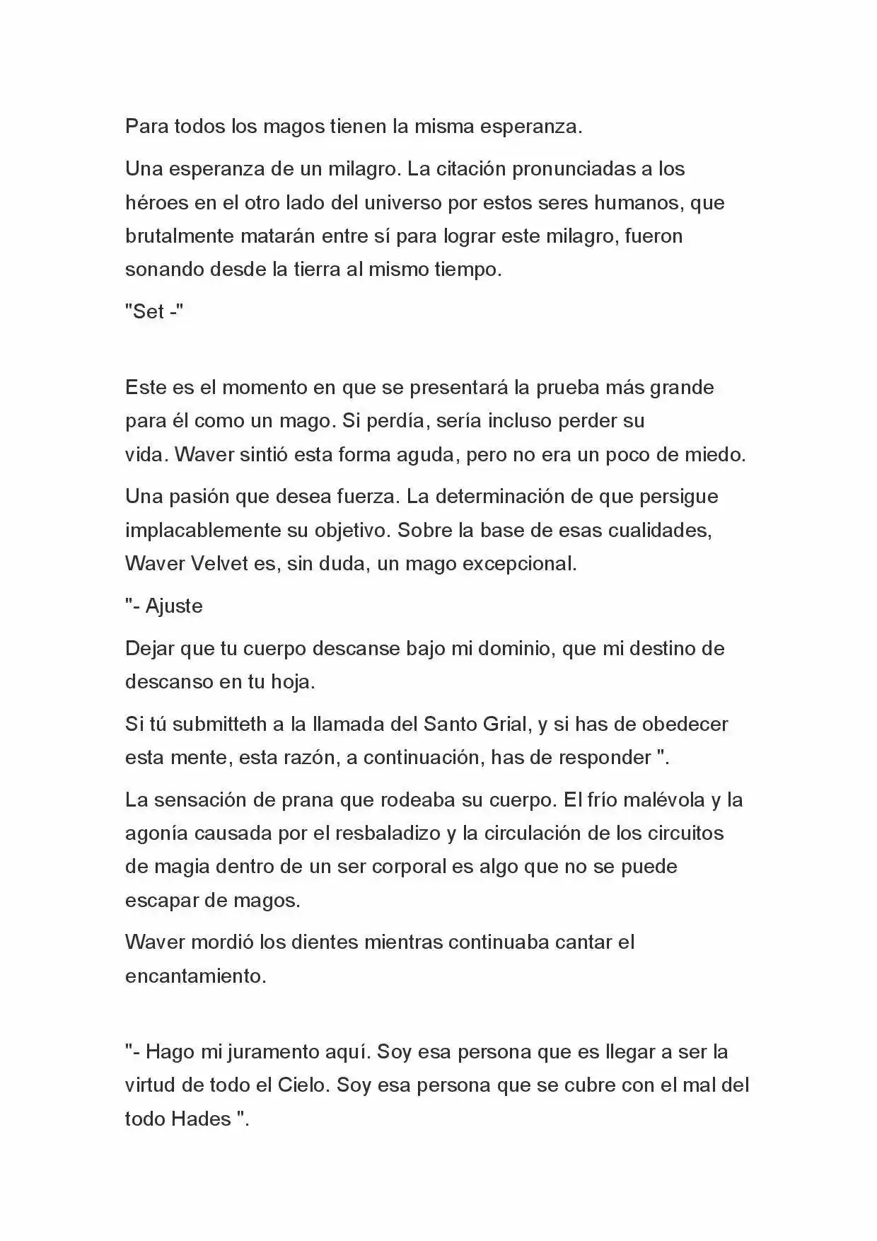 Fate Zero Novela capítulo 8 página 5