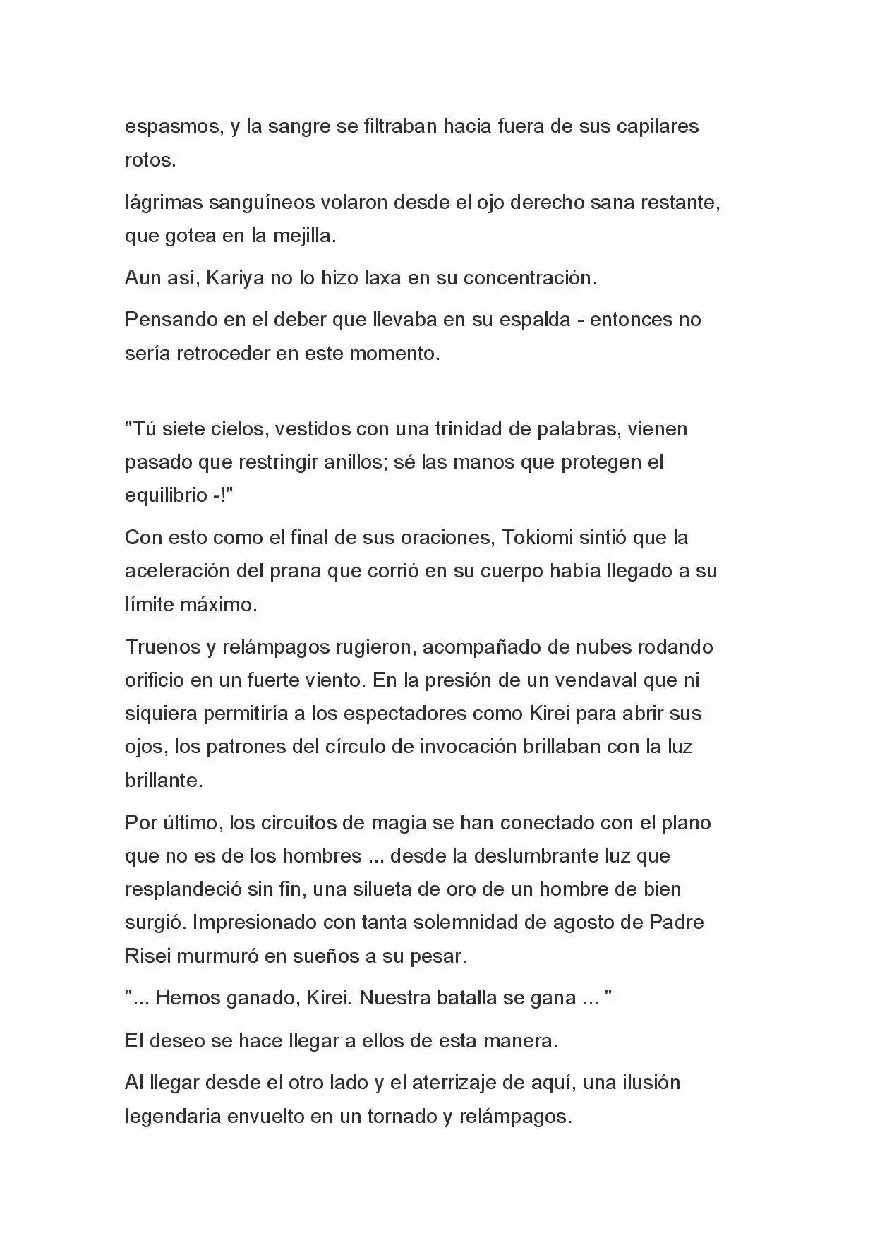 Fate Zero Novela capítulo 8 página 7
