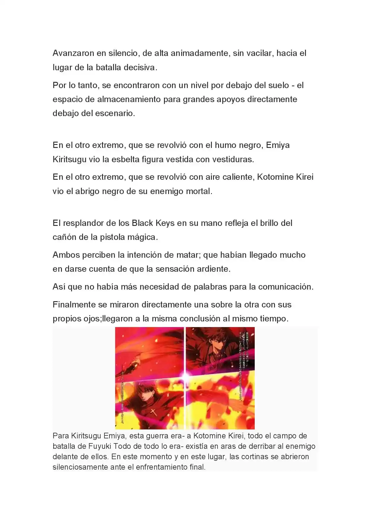 Fate Zero Novela capítulo 80 página 6