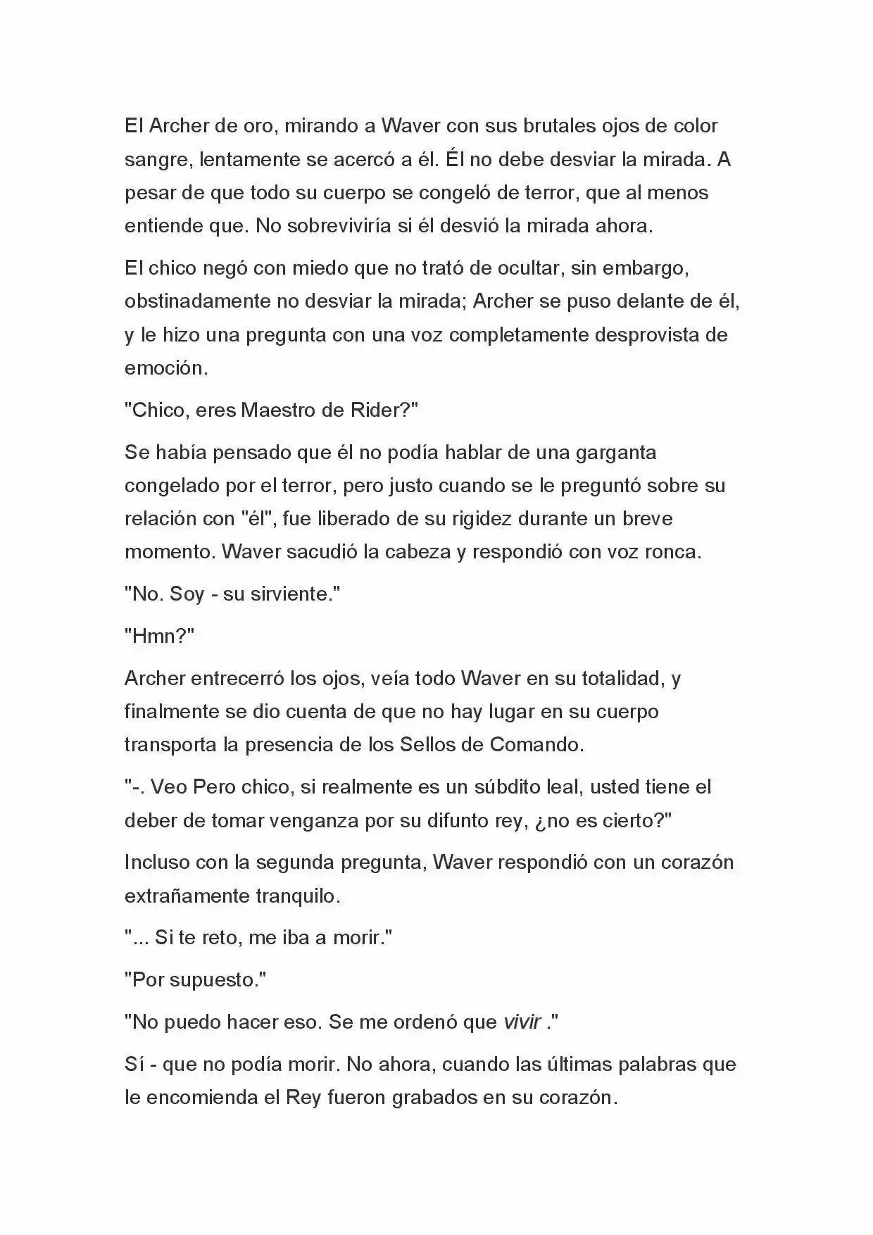 Fate Zero Novela capítulo 81 página 16