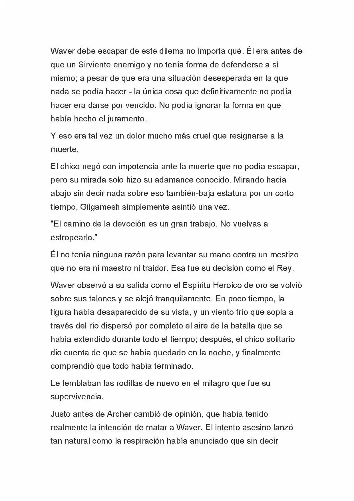 Fate Zero Novela capítulo 81 página 17