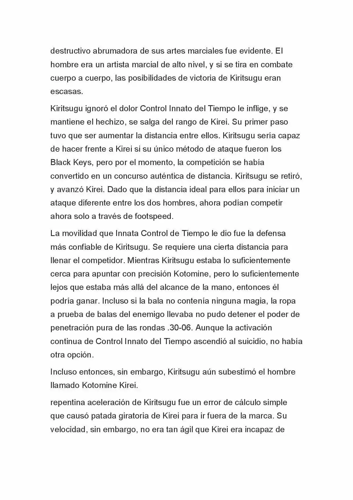 Fate Zero Novela capítulo 83 página 5