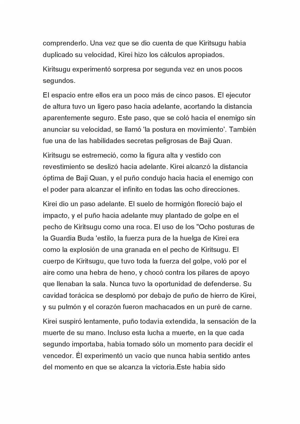 Fate Zero Novela capítulo 83 página 6