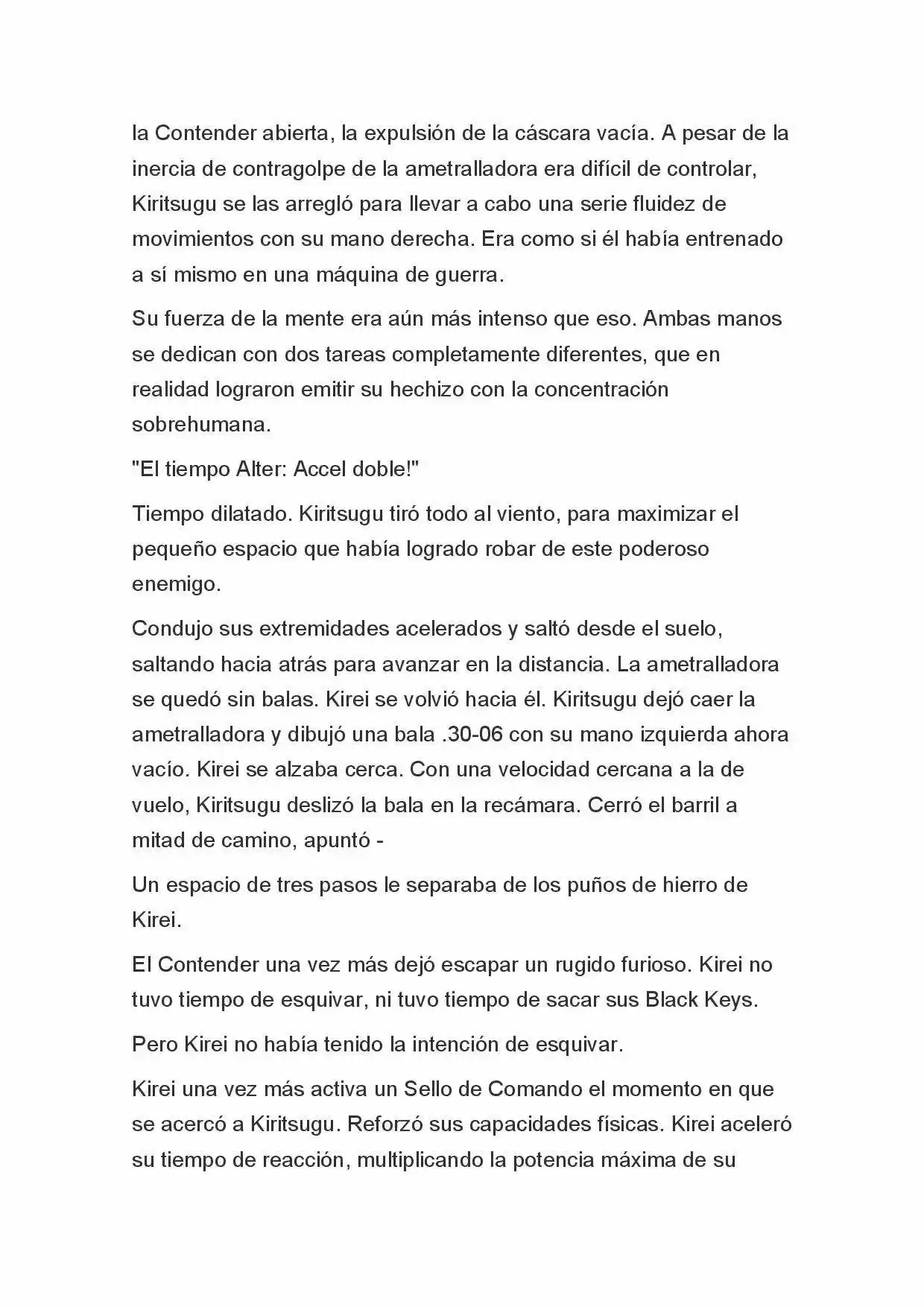 Fate Zero Novela capítulo 83 página 9