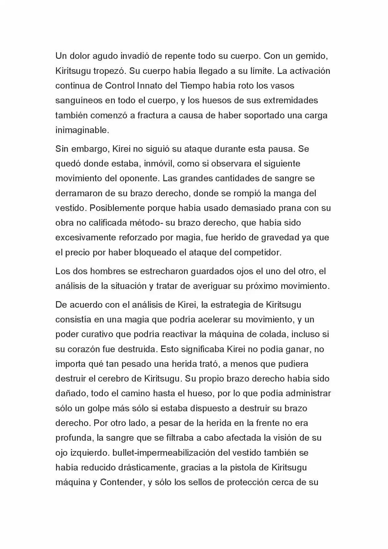 Fate Zero Novela capítulo 83 página 11