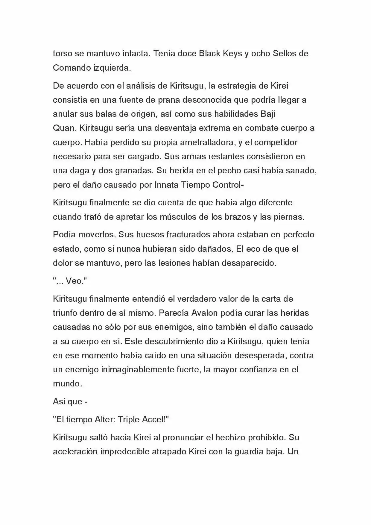 Fate Zero Novela capítulo 83 página 12