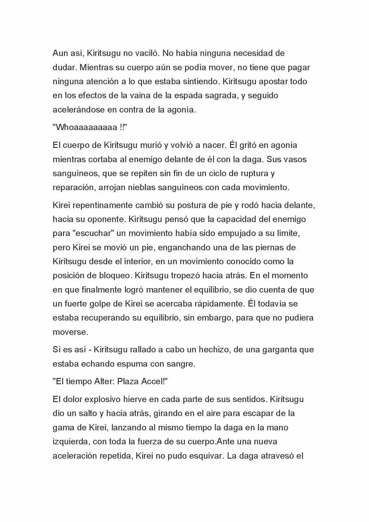Fate Zero Novela capítulo 83 página 15