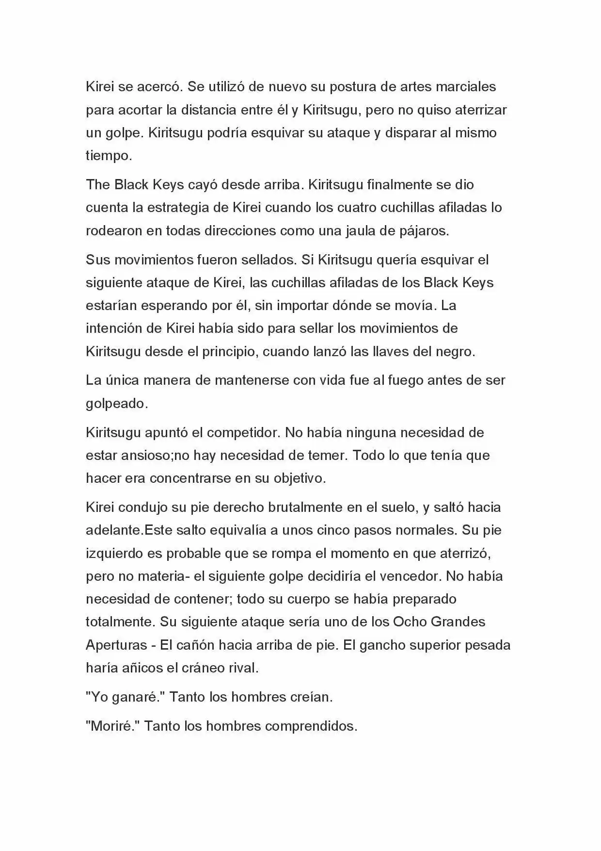 Fate Zero Novela capítulo 83 página 17
