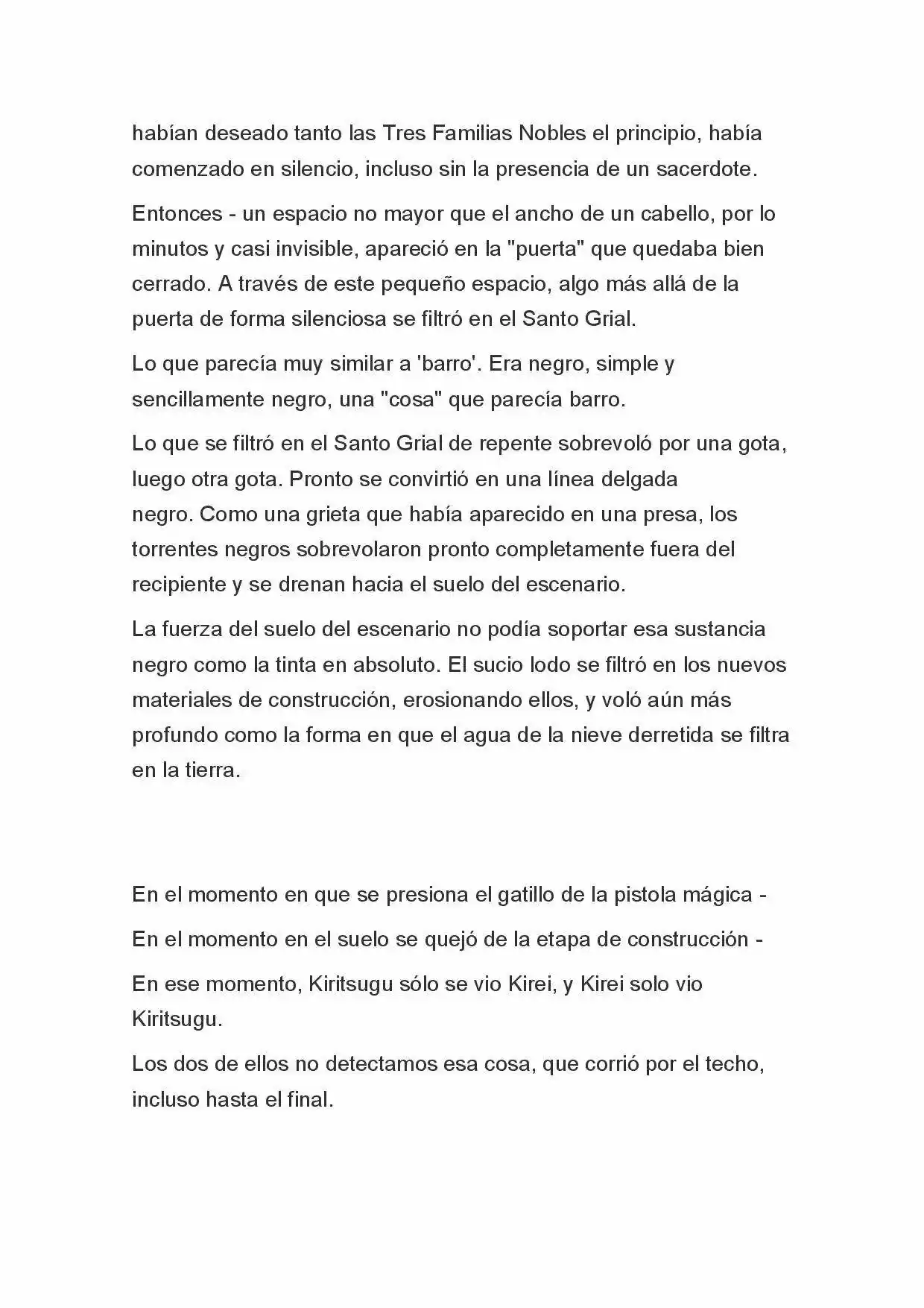 Fate Zero Novela capítulo 83 página 19